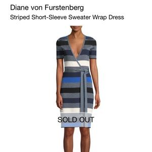 DVF Midi Wrap Dress BNWT